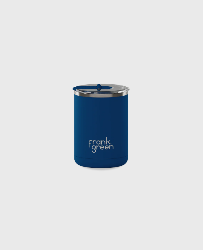 Ceramic Coffee Cup with Hinged Lid