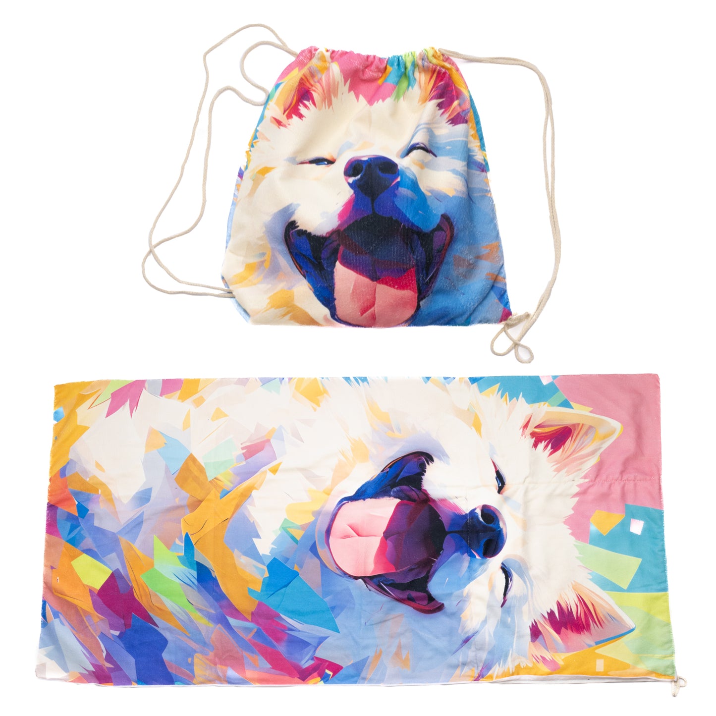 Foldable Drawstring Towel