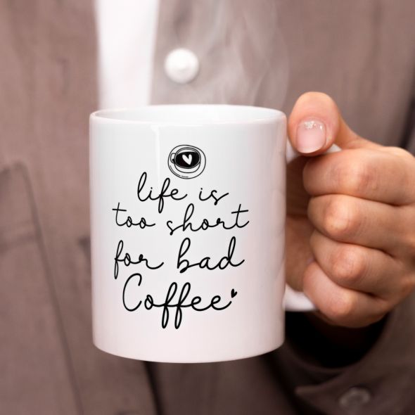 White Sublimation Mug - 330Ml