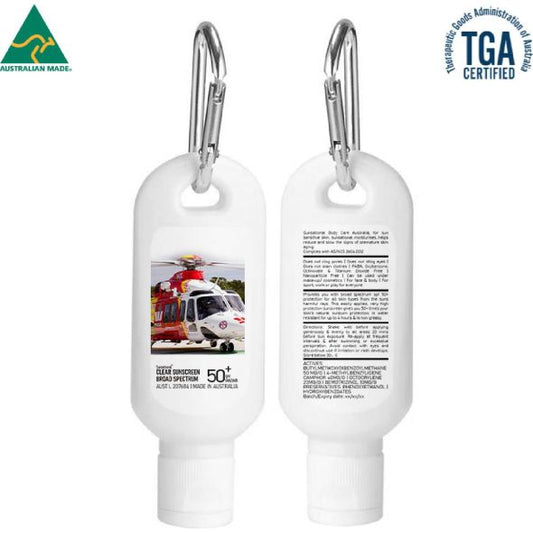 60Ml Spf50 Sunscreen Lotion With Carabiner