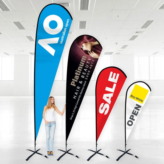 Teardrop Banner Flags - POA