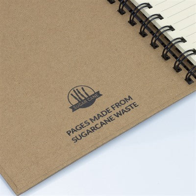 Dash Sugarcane Paper Spiral Notebook