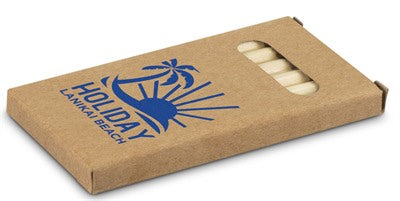 6 Colour Pencils In Box