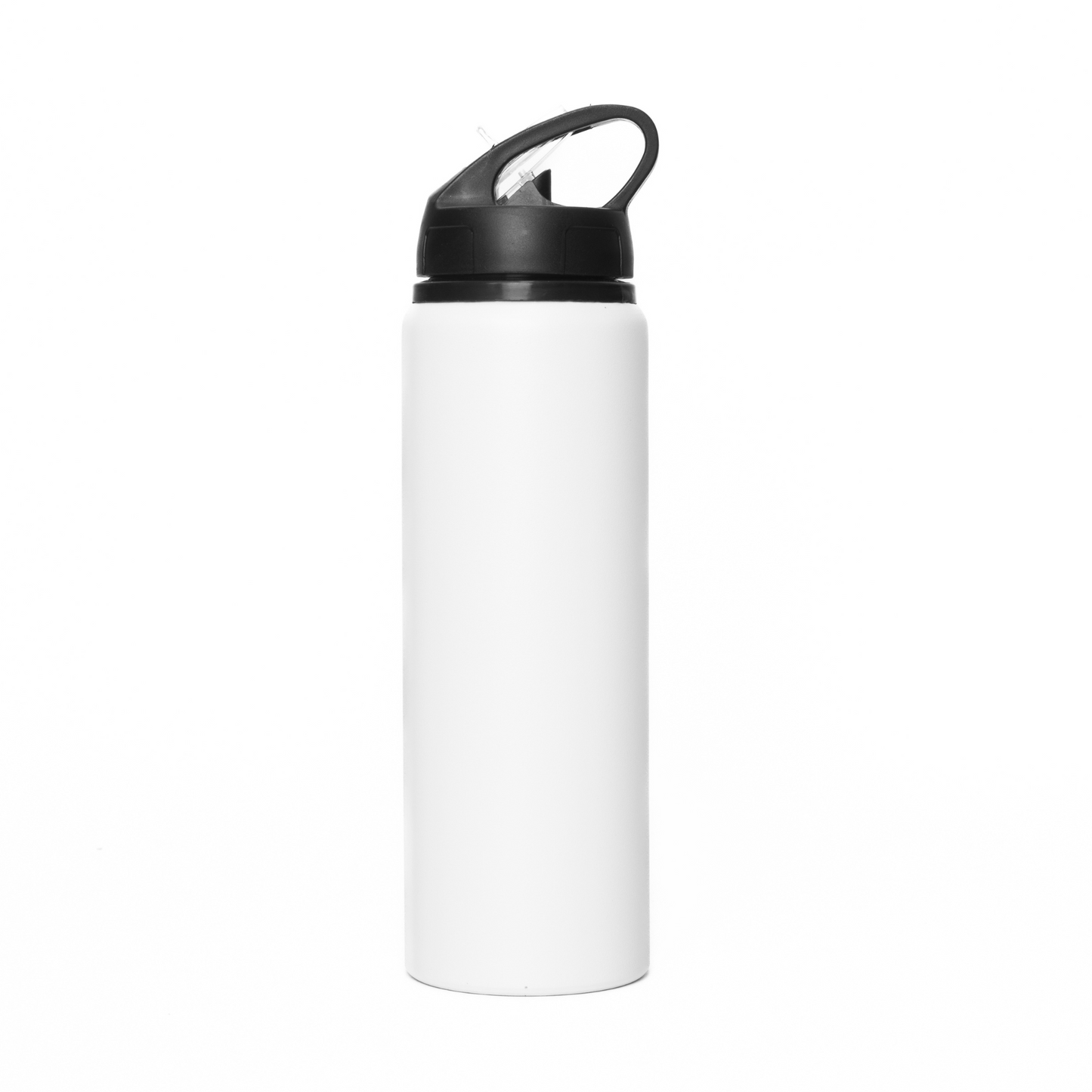 750Ml Aluminium Water Bottle With Straw