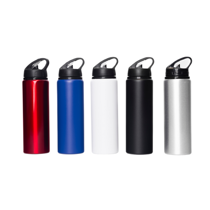 750Ml Aluminium Water Bottle With Straw