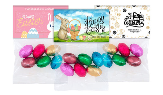 Easter Egg Lolly Bag With Topper (Incl. 6 Eggs)
