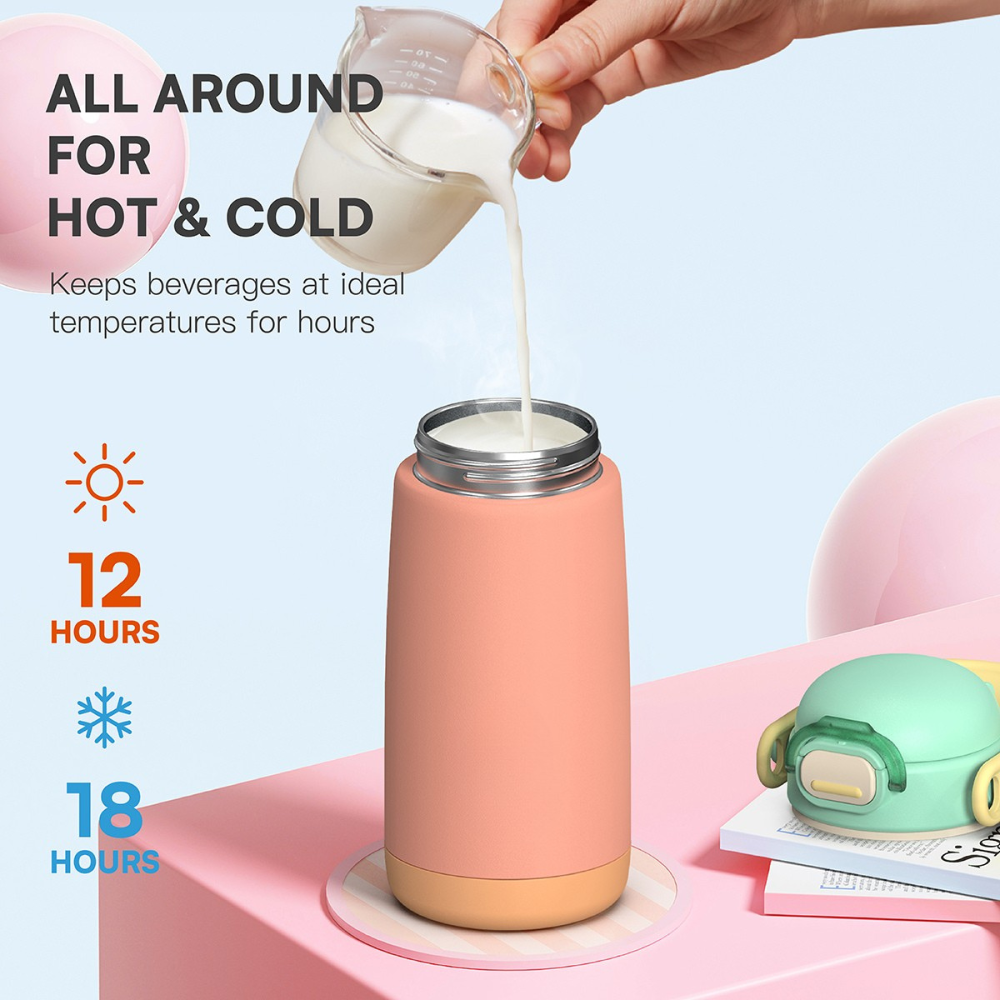 Pulse 420ml Stainless Steel Kids Metal Bottle