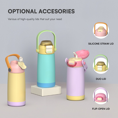 Pulse 420ml Stainless Steel Kids Metal Bottle