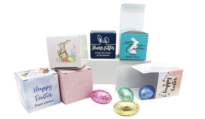 Custom 3.5cm Cube Box With Mini Eggs