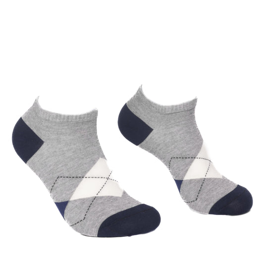 Snazzy Ankle Cut Jacquard Socks