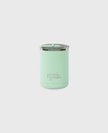 Ceramic Coffee Cup with Hinged Lid