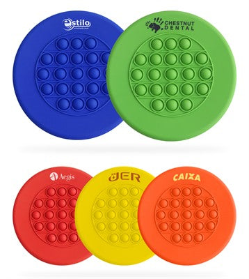 Pop It Fidget Frisbee